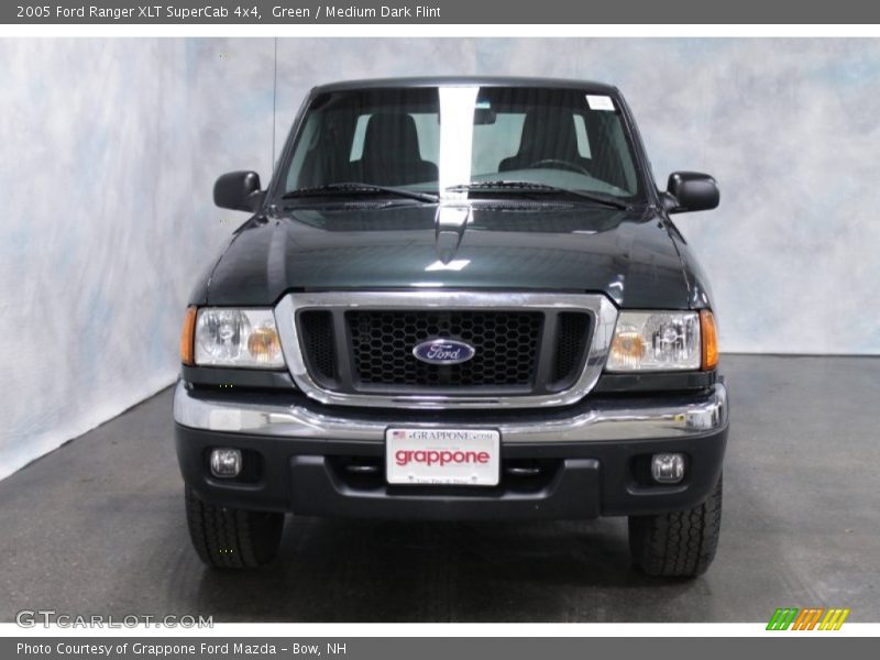 Green / Medium Dark Flint 2005 Ford Ranger XLT SuperCab 4x4