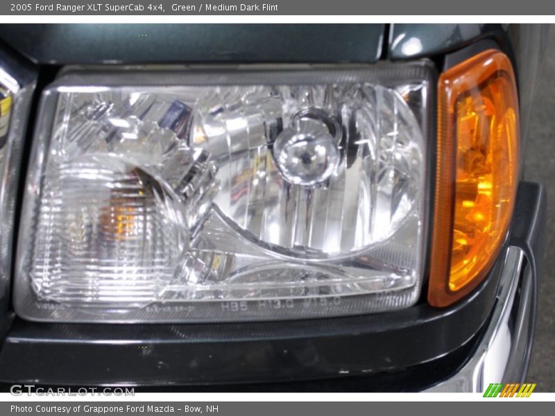 Green / Medium Dark Flint 2005 Ford Ranger XLT SuperCab 4x4