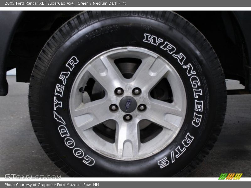 Green / Medium Dark Flint 2005 Ford Ranger XLT SuperCab 4x4