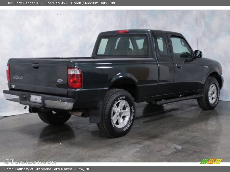 Green / Medium Dark Flint 2005 Ford Ranger XLT SuperCab 4x4