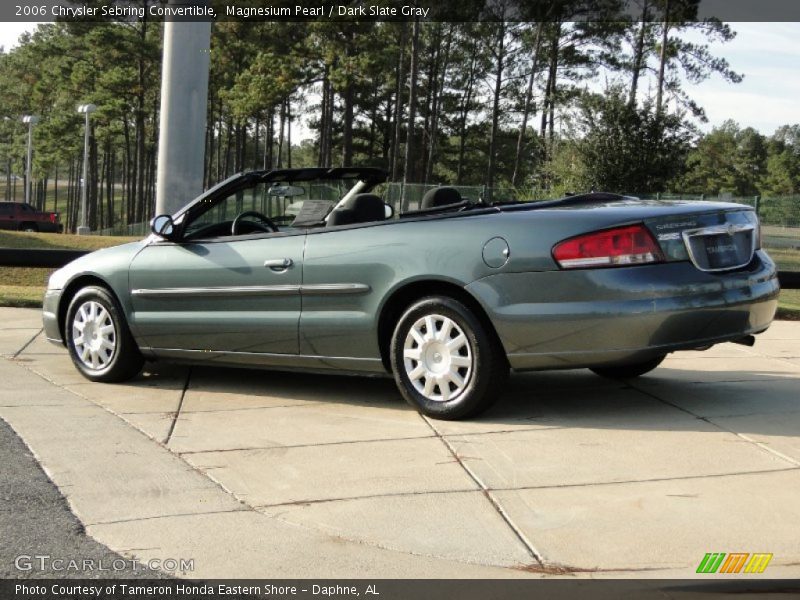 Magnesium Pearl / Dark Slate Gray 2006 Chrysler Sebring Convertible