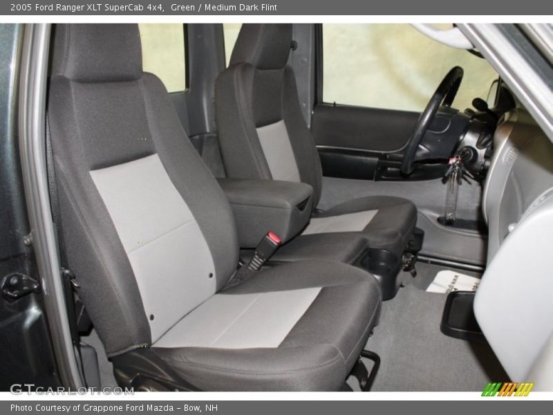 Green / Medium Dark Flint 2005 Ford Ranger XLT SuperCab 4x4