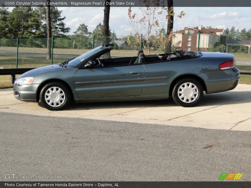 Magnesium Pearl / Dark Slate Gray 2006 Chrysler Sebring Convertible