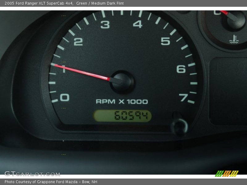 Green / Medium Dark Flint 2005 Ford Ranger XLT SuperCab 4x4