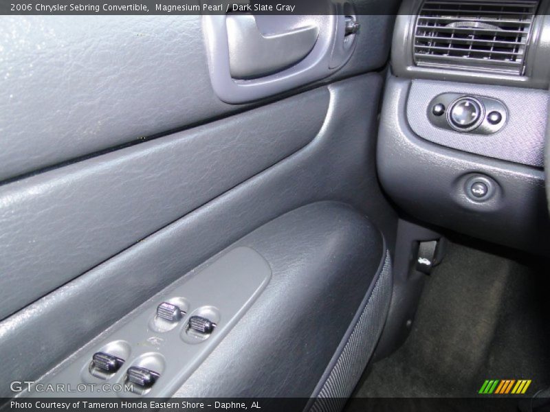 Magnesium Pearl / Dark Slate Gray 2006 Chrysler Sebring Convertible