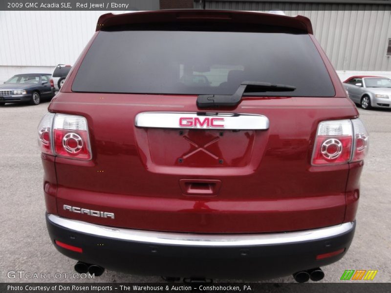 Red Jewel / Ebony 2009 GMC Acadia SLE
