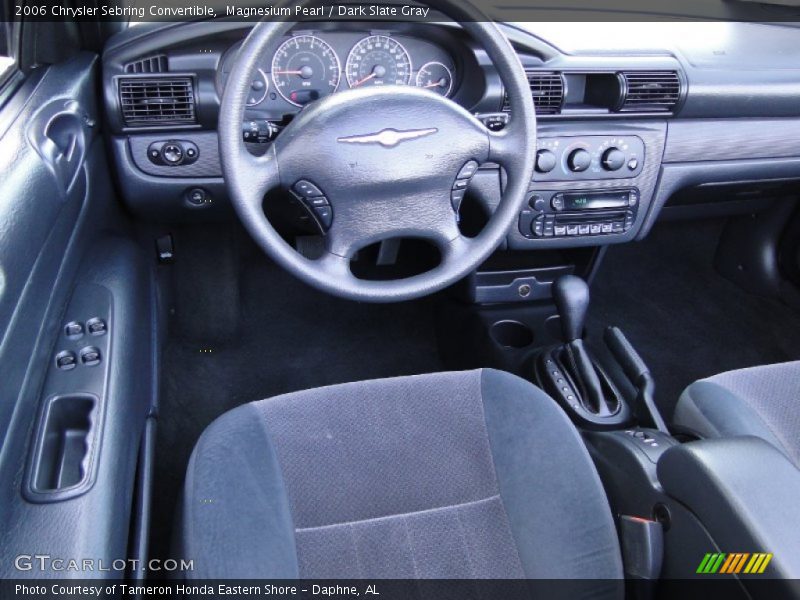 Magnesium Pearl / Dark Slate Gray 2006 Chrysler Sebring Convertible