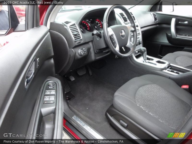 Red Jewel / Ebony 2009 GMC Acadia SLE