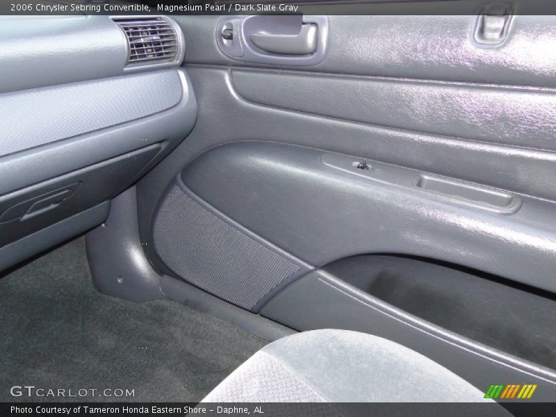 Magnesium Pearl / Dark Slate Gray 2006 Chrysler Sebring Convertible