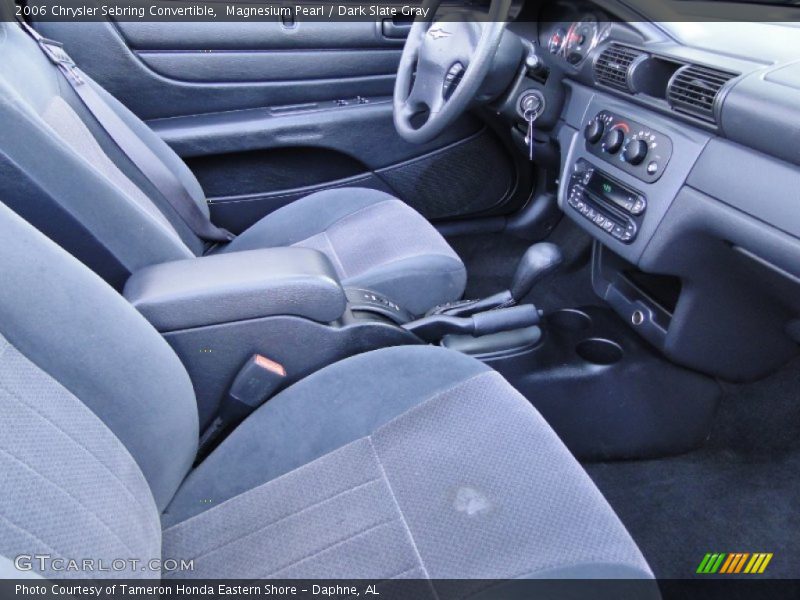 Magnesium Pearl / Dark Slate Gray 2006 Chrysler Sebring Convertible