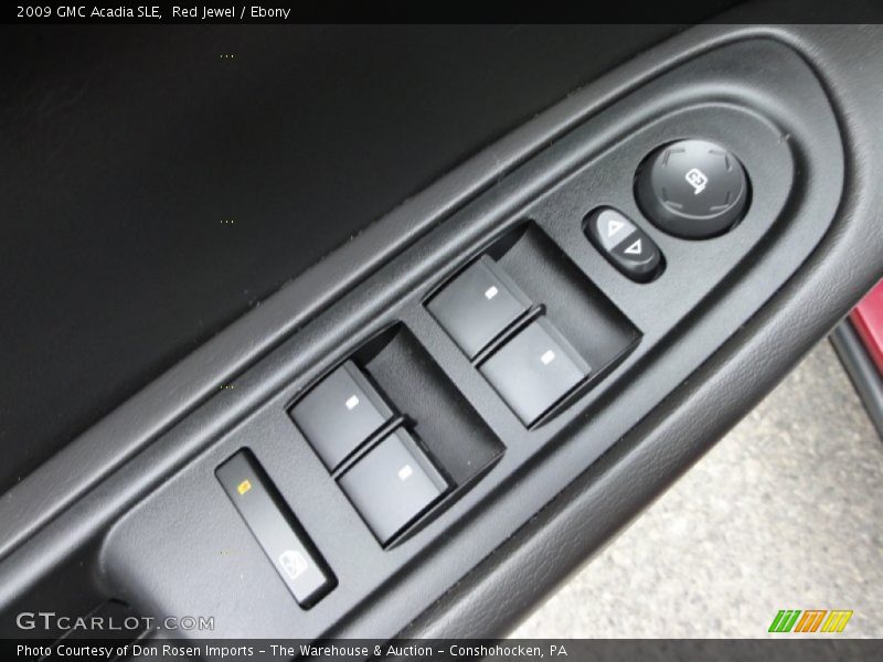 Red Jewel / Ebony 2009 GMC Acadia SLE