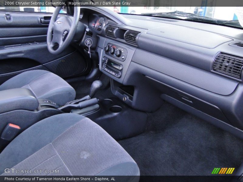 Magnesium Pearl / Dark Slate Gray 2006 Chrysler Sebring Convertible