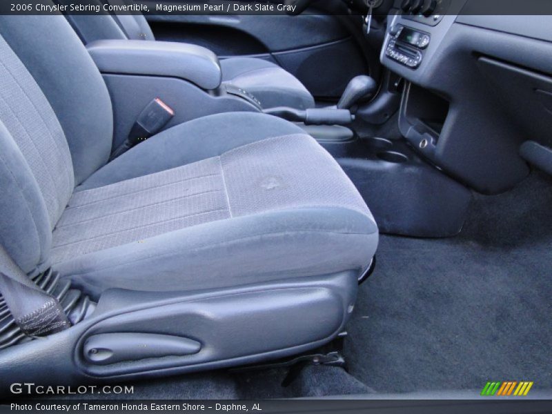 Magnesium Pearl / Dark Slate Gray 2006 Chrysler Sebring Convertible