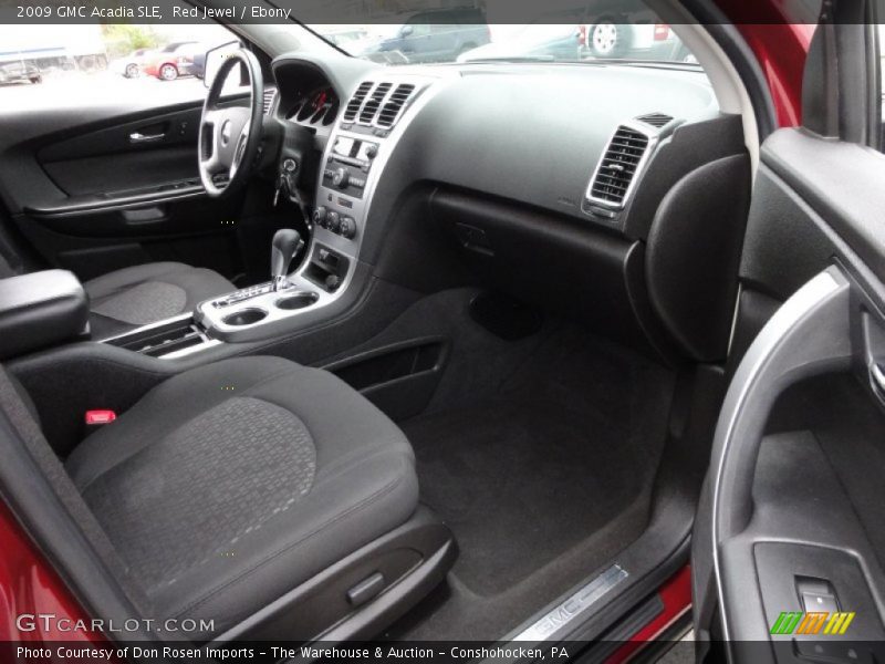 Red Jewel / Ebony 2009 GMC Acadia SLE
