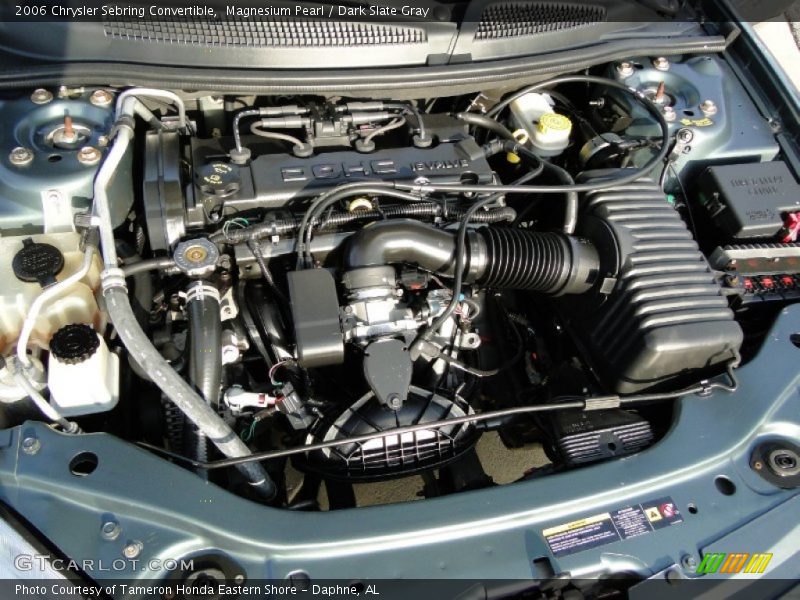  2006 Sebring Convertible Engine - 2.4 Liter DOHC 16-Valve 4 Cylinder