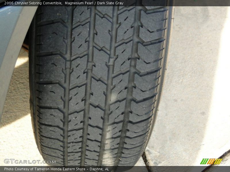 Magnesium Pearl / Dark Slate Gray 2006 Chrysler Sebring Convertible