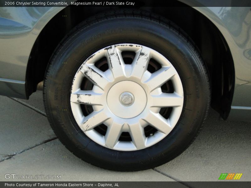Magnesium Pearl / Dark Slate Gray 2006 Chrysler Sebring Convertible