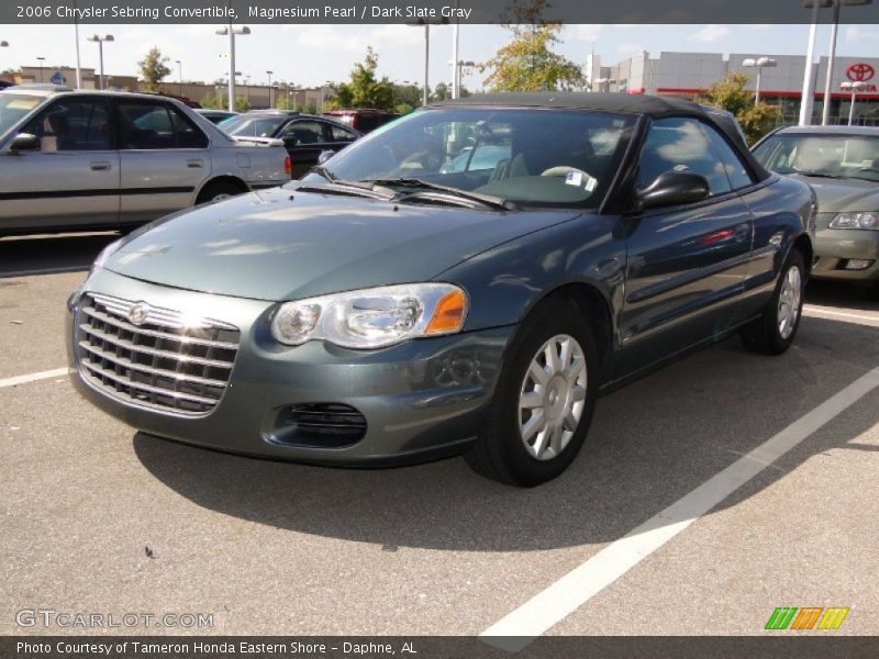 Magnesium Pearl / Dark Slate Gray 2006 Chrysler Sebring Convertible
