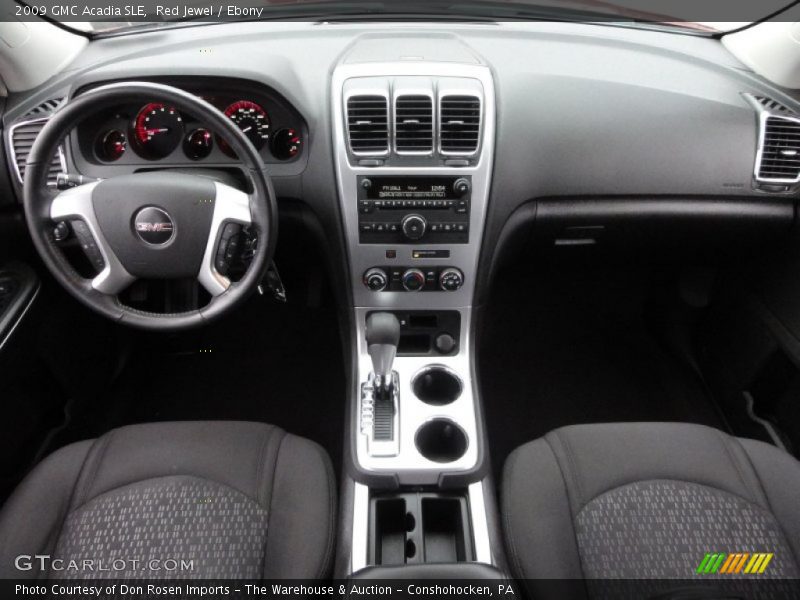 Red Jewel / Ebony 2009 GMC Acadia SLE