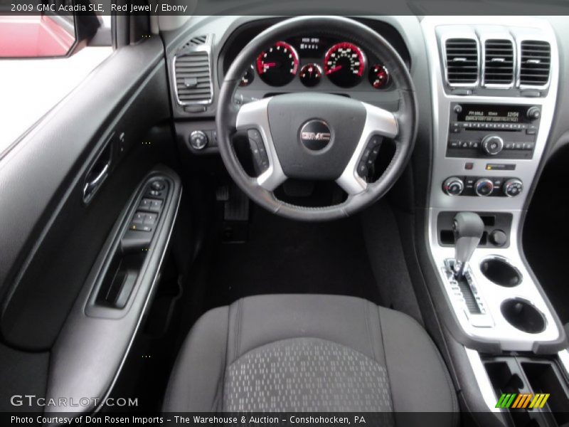 Red Jewel / Ebony 2009 GMC Acadia SLE