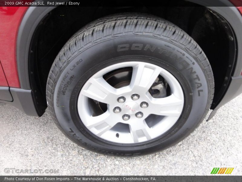 Red Jewel / Ebony 2009 GMC Acadia SLE