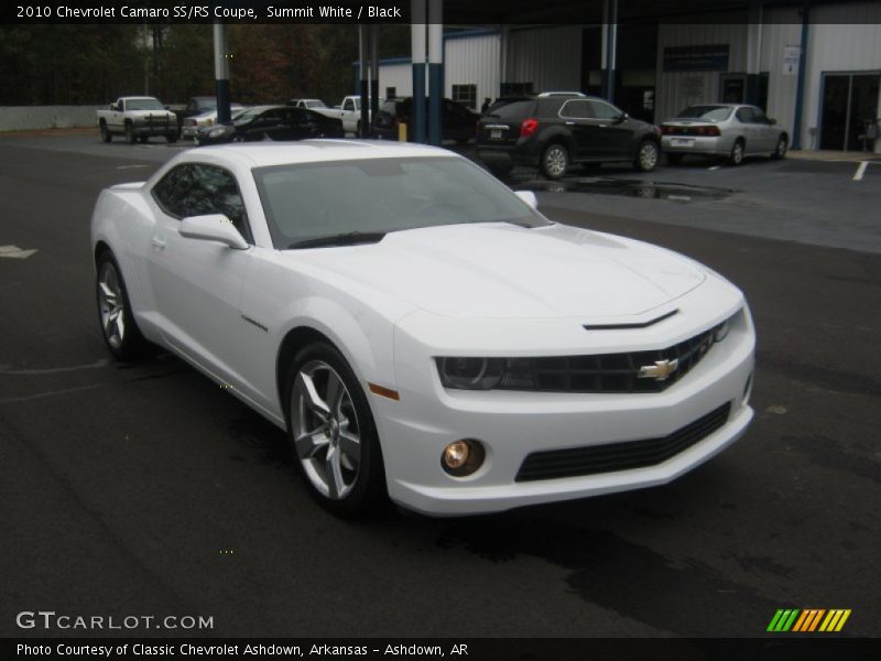 Summit White / Black 2010 Chevrolet Camaro SS/RS Coupe