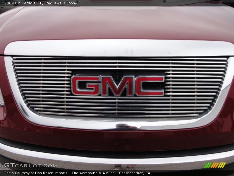 Red Jewel / Ebony 2009 GMC Acadia SLE