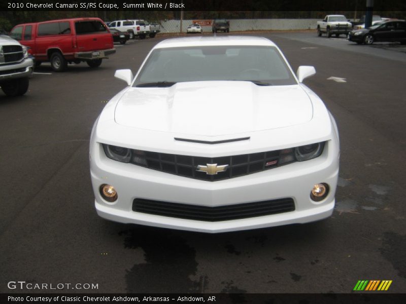 Summit White / Black 2010 Chevrolet Camaro SS/RS Coupe