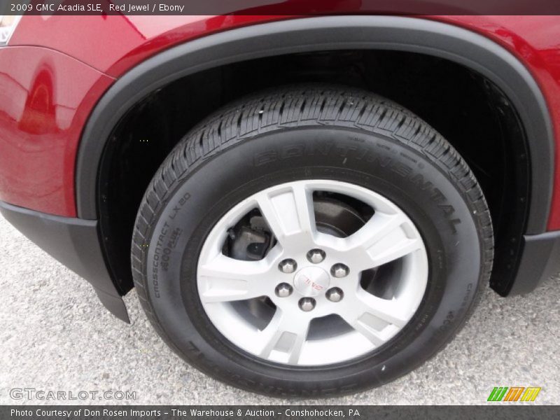 Red Jewel / Ebony 2009 GMC Acadia SLE