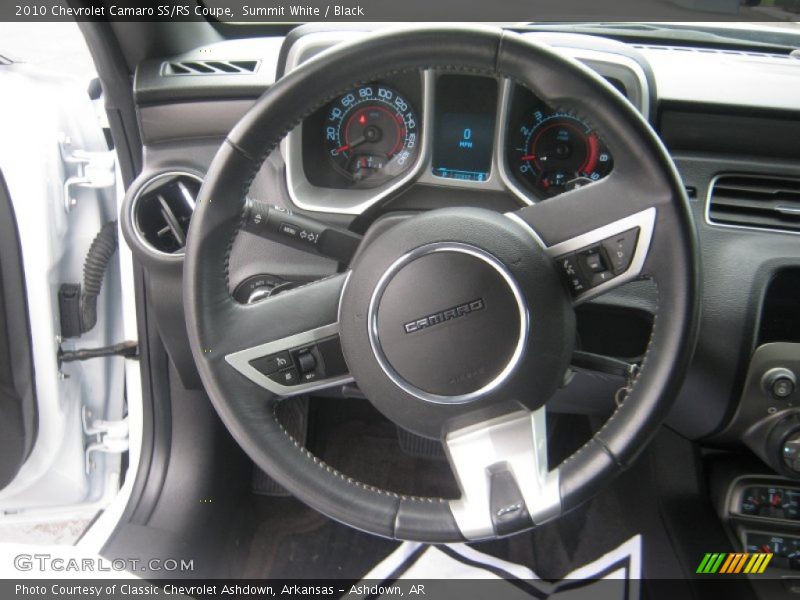 Summit White / Black 2010 Chevrolet Camaro SS/RS Coupe