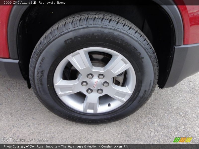 Red Jewel / Ebony 2009 GMC Acadia SLE
