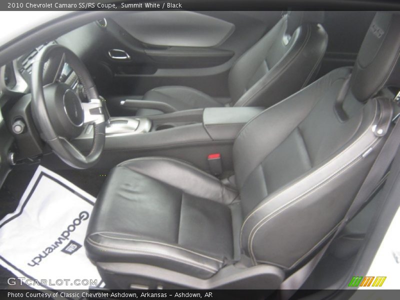 Summit White / Black 2010 Chevrolet Camaro SS/RS Coupe