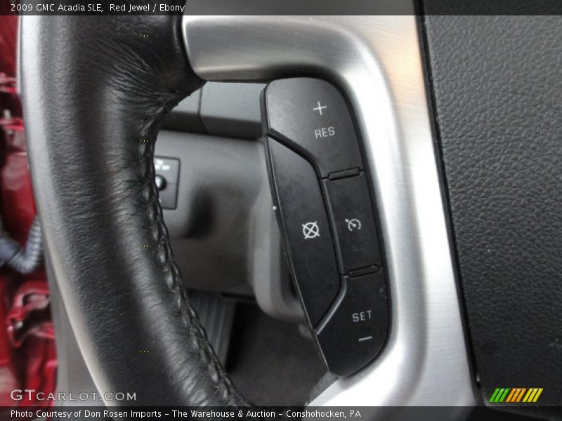 Red Jewel / Ebony 2009 GMC Acadia SLE