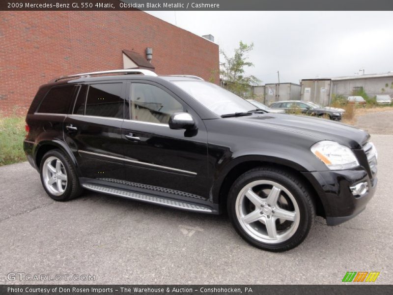 Obsidian Black Metallic / Cashmere 2009 Mercedes-Benz GL 550 4Matic