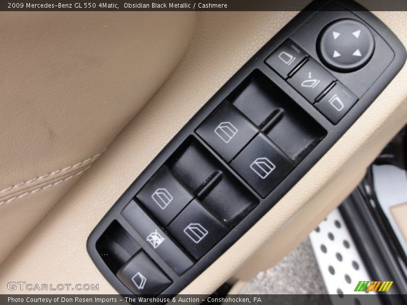 Obsidian Black Metallic / Cashmere 2009 Mercedes-Benz GL 550 4Matic