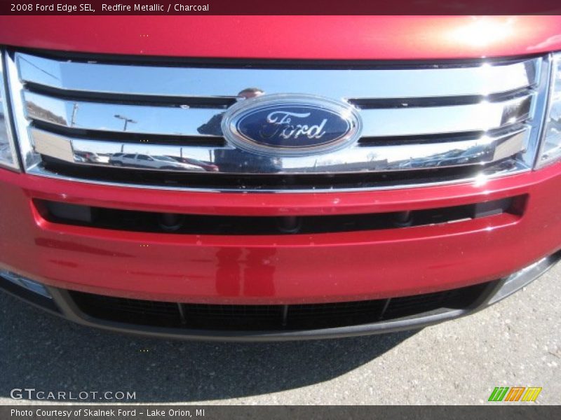 Redfire Metallic / Charcoal 2008 Ford Edge SEL