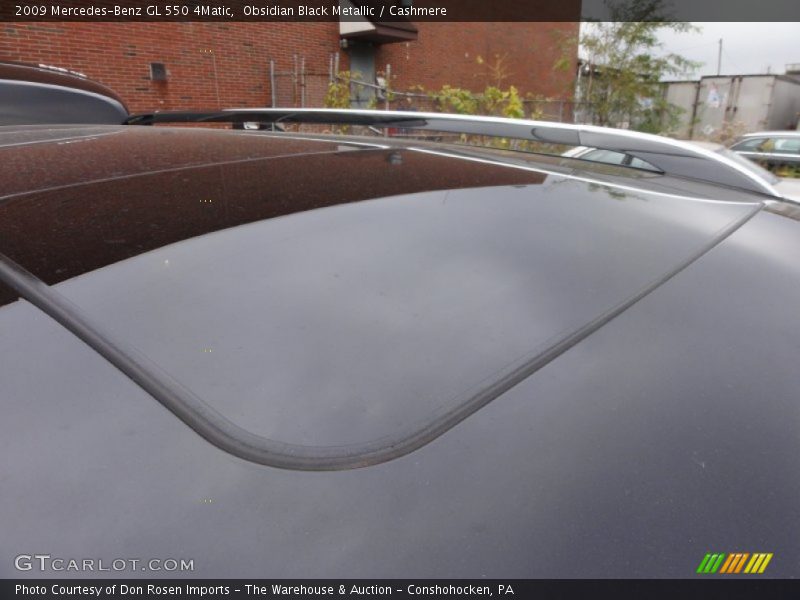 Obsidian Black Metallic / Cashmere 2009 Mercedes-Benz GL 550 4Matic