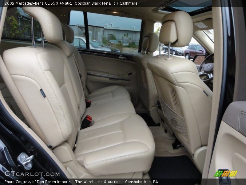 Obsidian Black Metallic / Cashmere 2009 Mercedes-Benz GL 550 4Matic