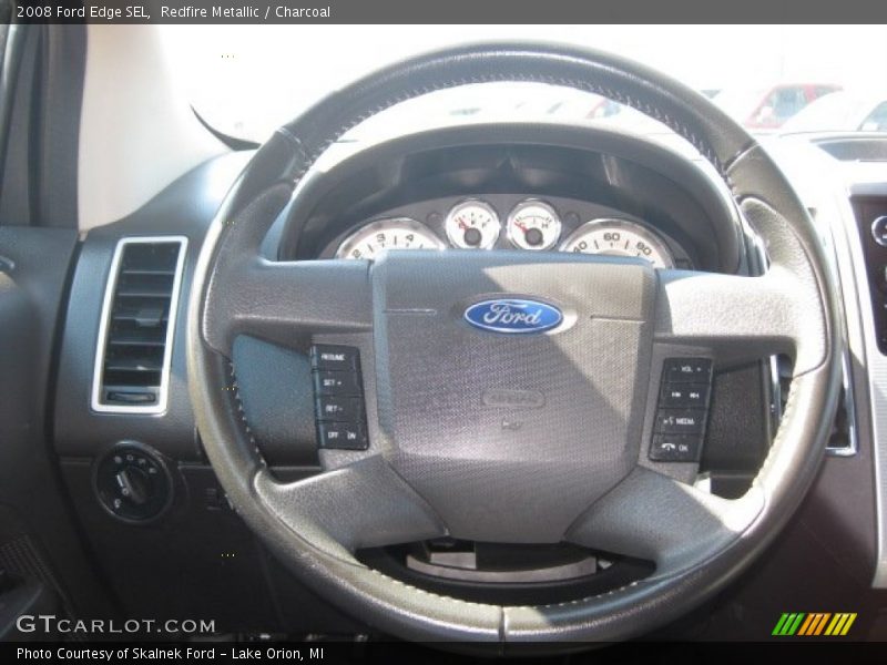 Redfire Metallic / Charcoal 2008 Ford Edge SEL