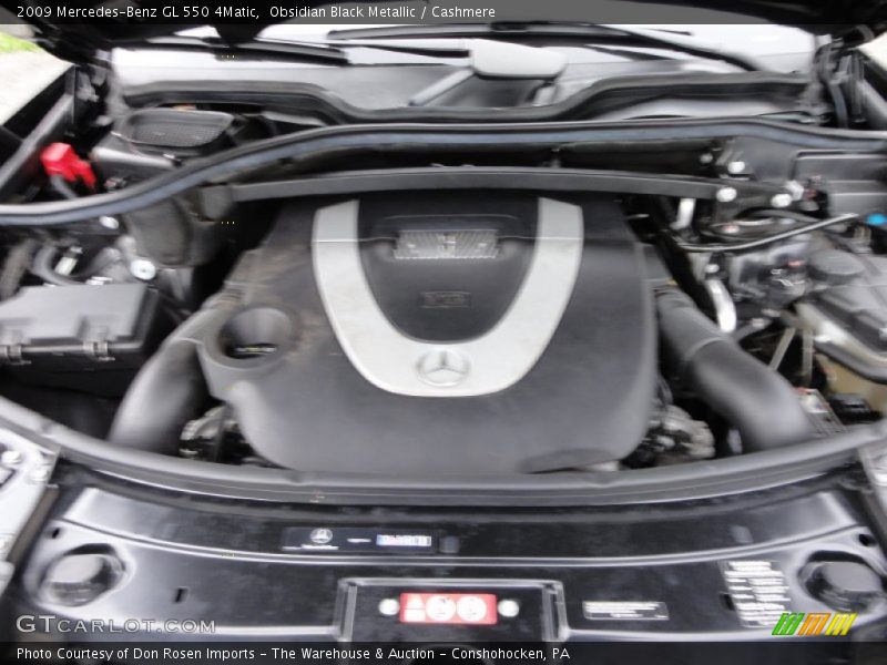 Obsidian Black Metallic / Cashmere 2009 Mercedes-Benz GL 550 4Matic