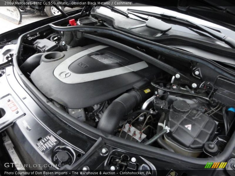  2009 GL 550 4Matic Engine - 5.5 Liter DOHC 32-Valve VVT V8
