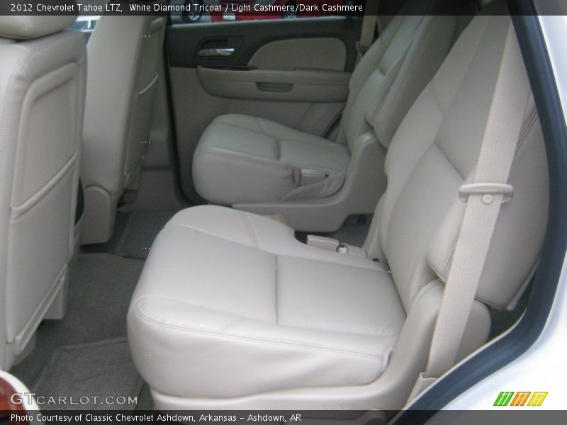 White Diamond Tricoat / Light Cashmere/Dark Cashmere 2012 Chevrolet Tahoe LTZ