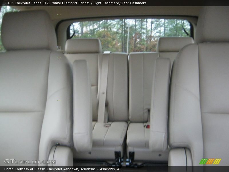 White Diamond Tricoat / Light Cashmere/Dark Cashmere 2012 Chevrolet Tahoe LTZ
