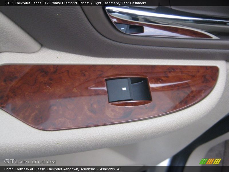 White Diamond Tricoat / Light Cashmere/Dark Cashmere 2012 Chevrolet Tahoe LTZ