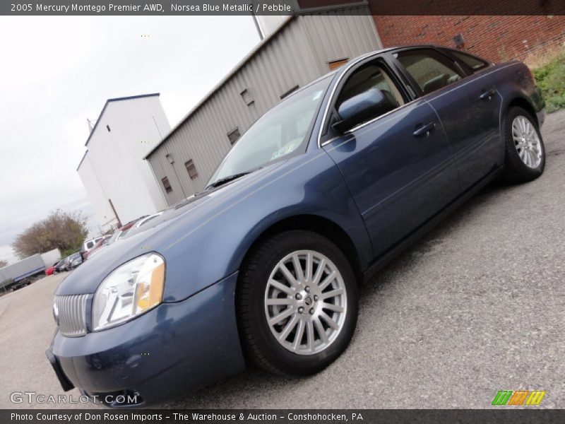 Norsea Blue Metallic / Pebble 2005 Mercury Montego Premier AWD