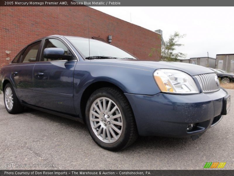 Norsea Blue Metallic / Pebble 2005 Mercury Montego Premier AWD