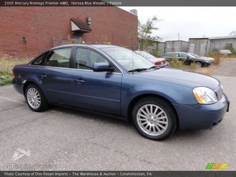 Norsea Blue Metallic / Pebble 2005 Mercury Montego Premier AWD