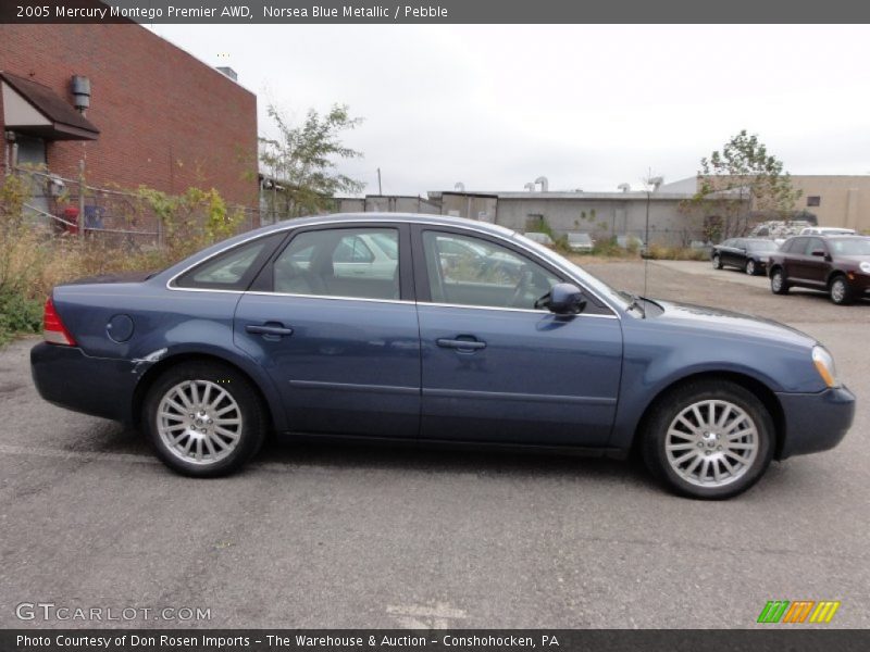 Norsea Blue Metallic / Pebble 2005 Mercury Montego Premier AWD