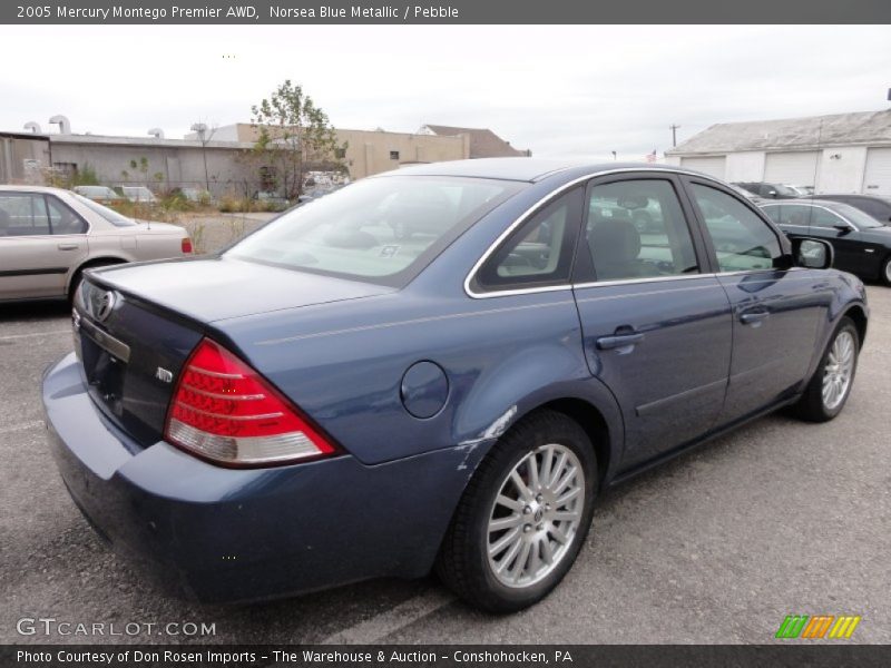 Norsea Blue Metallic / Pebble 2005 Mercury Montego Premier AWD