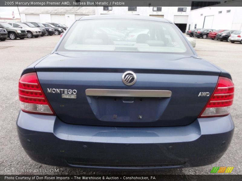 Norsea Blue Metallic / Pebble 2005 Mercury Montego Premier AWD